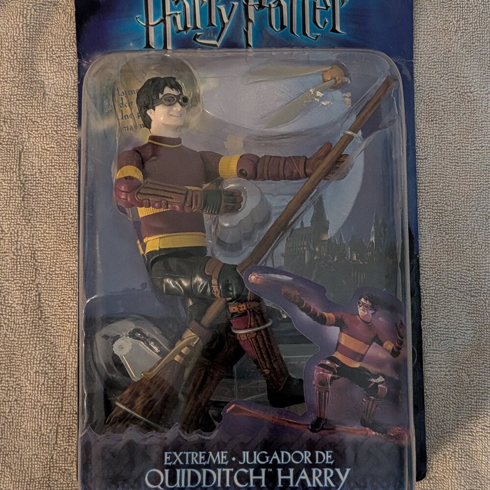 Vintage 2003 Quidditch Harry Potter in Original Packaging NWT Mattel